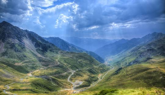 Traversée des Pyrénées jusqu'à l'Espagne